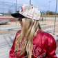 BASEBALL - Red on Black Stripe Vintage Hat - Shop LINNY CO