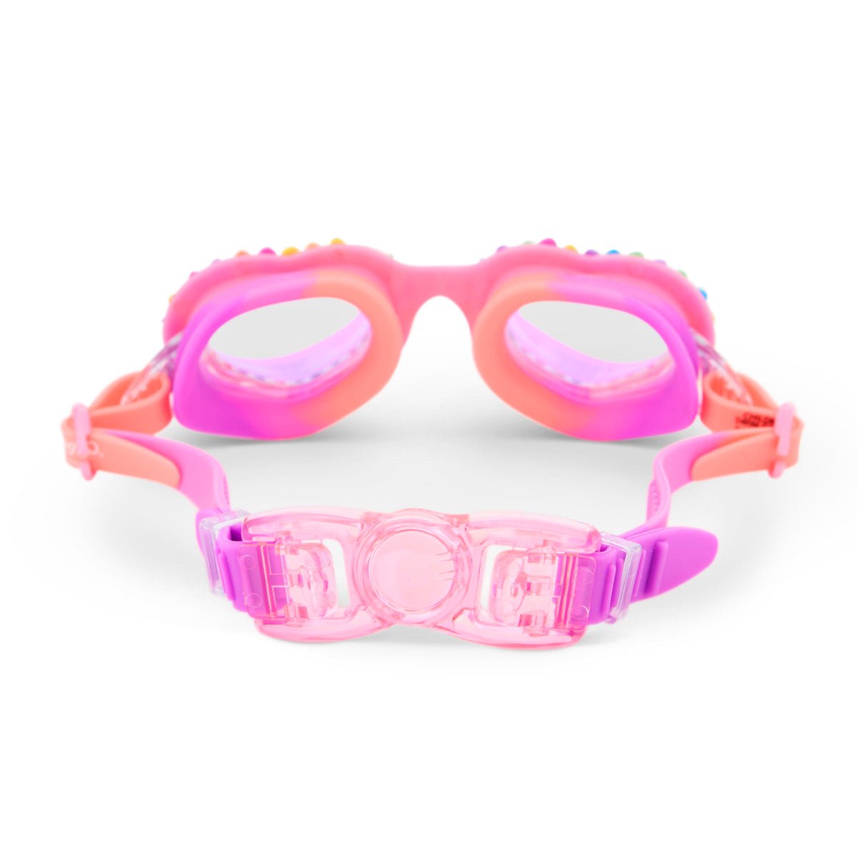 Be True Pink Candy Heart Kids' Swim Goggles - Shop LINNY CO