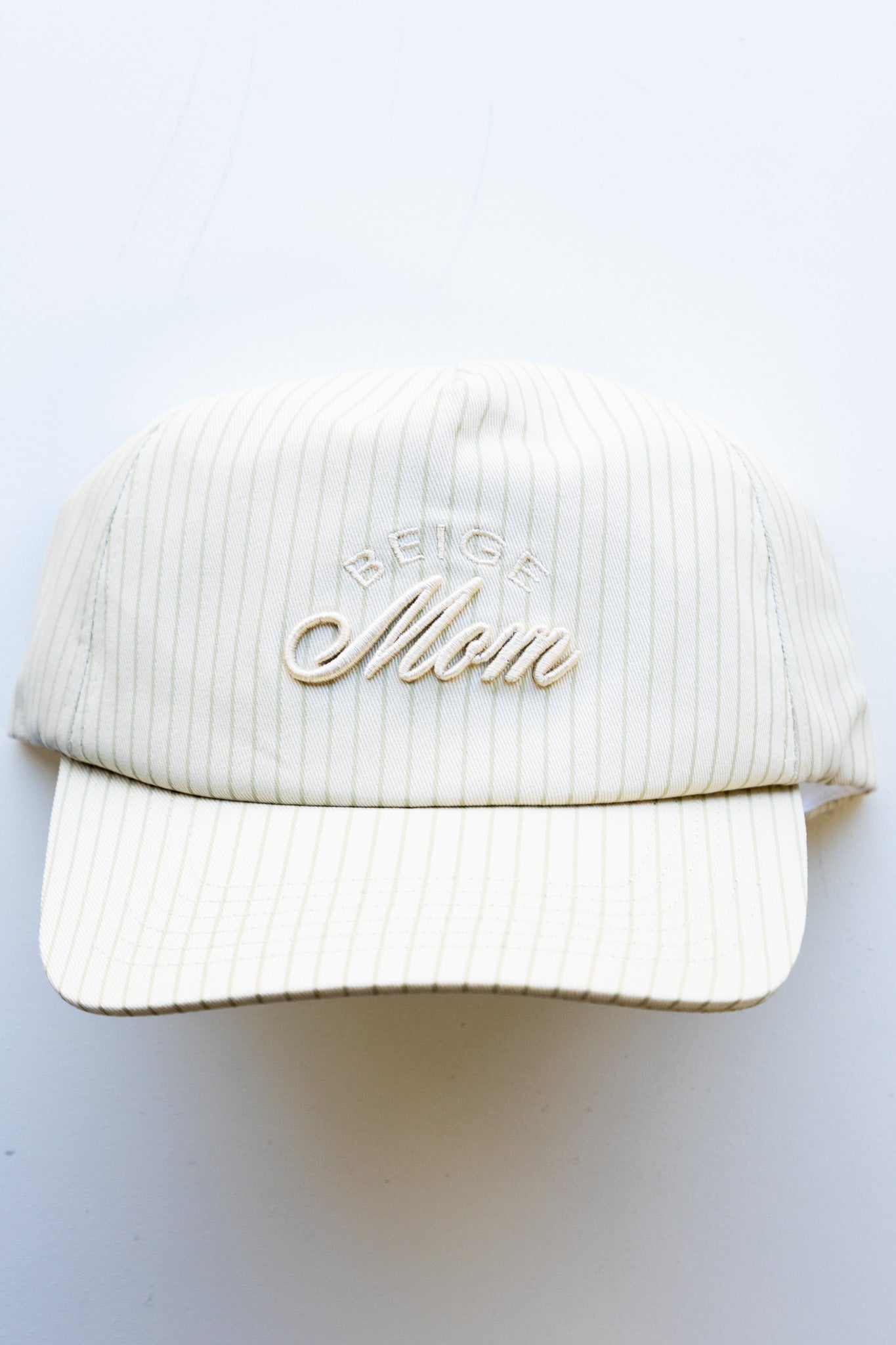 BEIGE MOM BASEBALL CAP - Shop LINNY CO