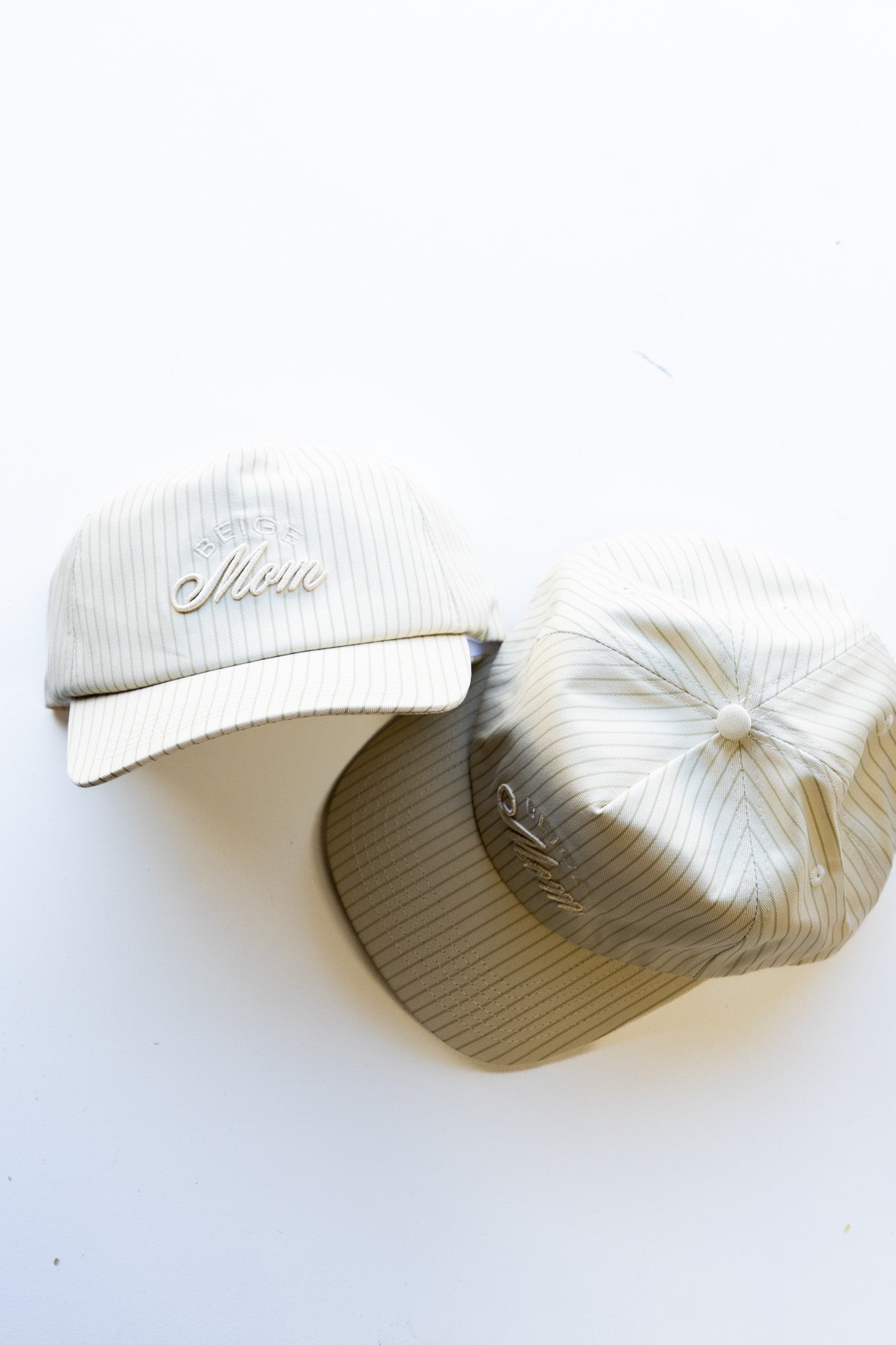 BEIGE MOM BASEBALL CAP - Shop LINNY CO