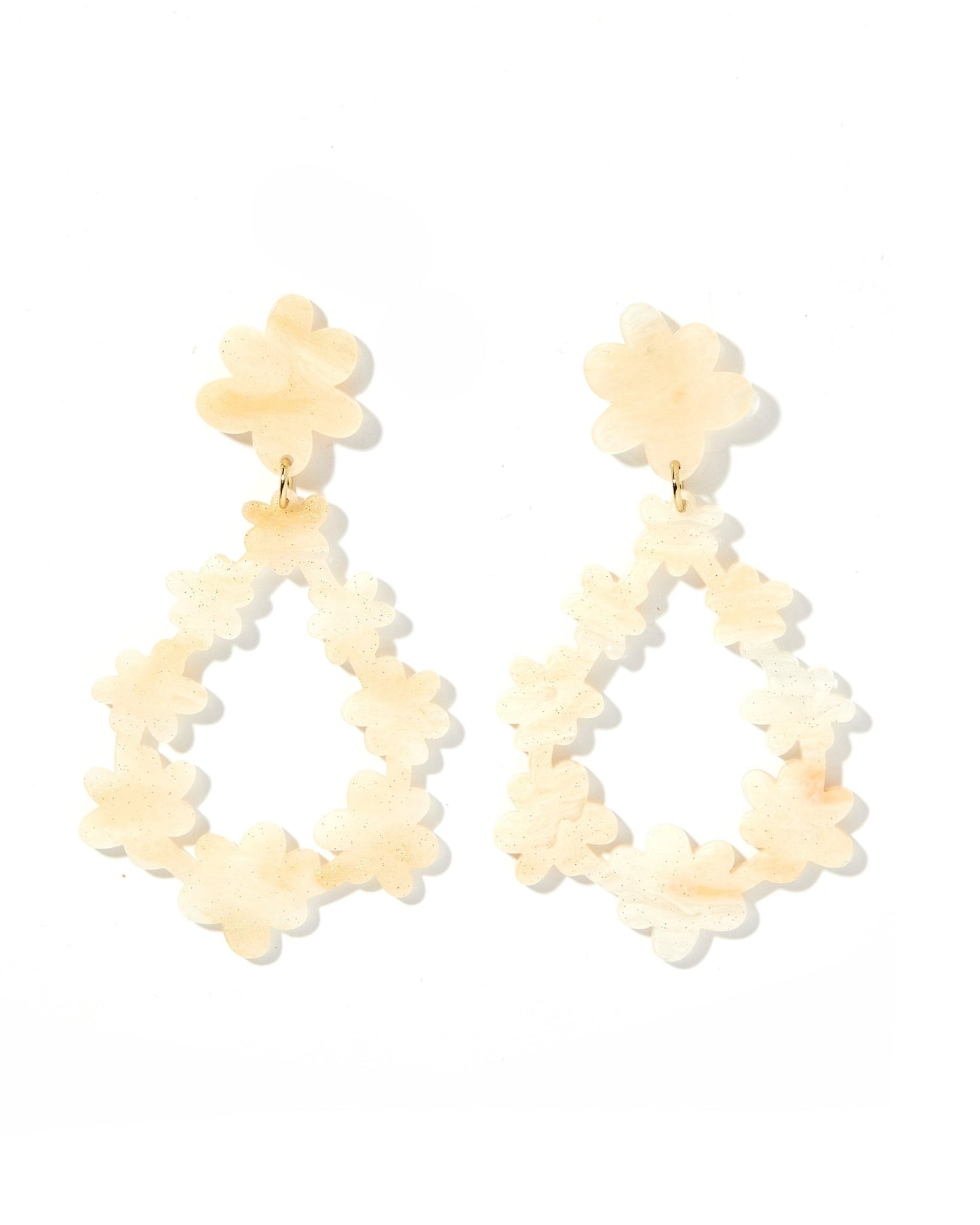 Bianca Statement Earrings - Milky Way - Shop LINNY CO