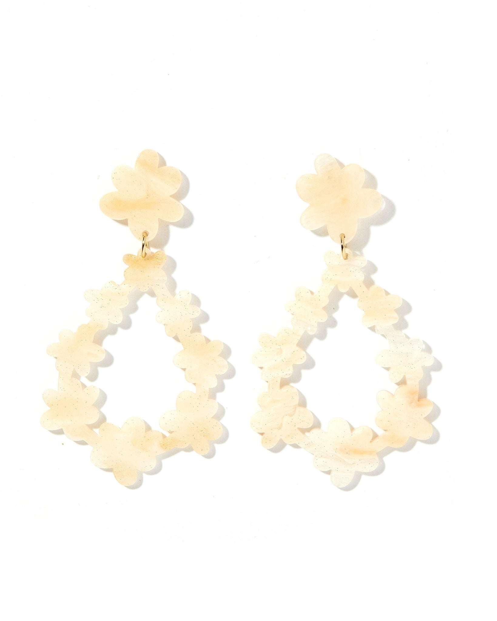 Bianca Statement Earrings - Milky Way - Shop LINNY CO