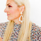 Bianca Statement Earrings - Milky Way - Shop LINNY CO
