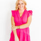 Bianca Statement Earrings - Pink Tangerine - Shop LINNY CO