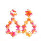 Bianca Statement Earrings - Pink Tangerine - Shop LINNY CO