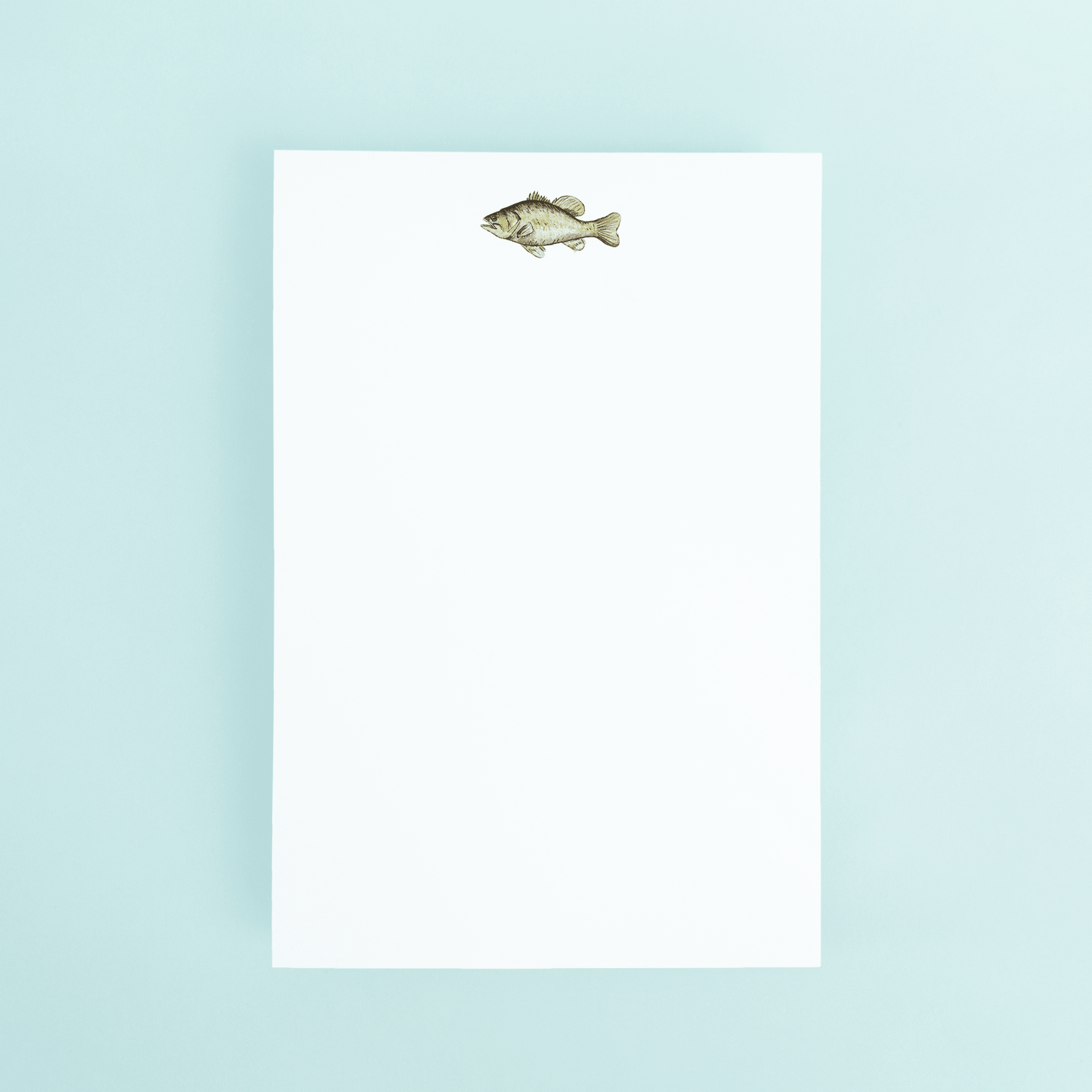 Black Bass Notepad - Shop LINNY CO