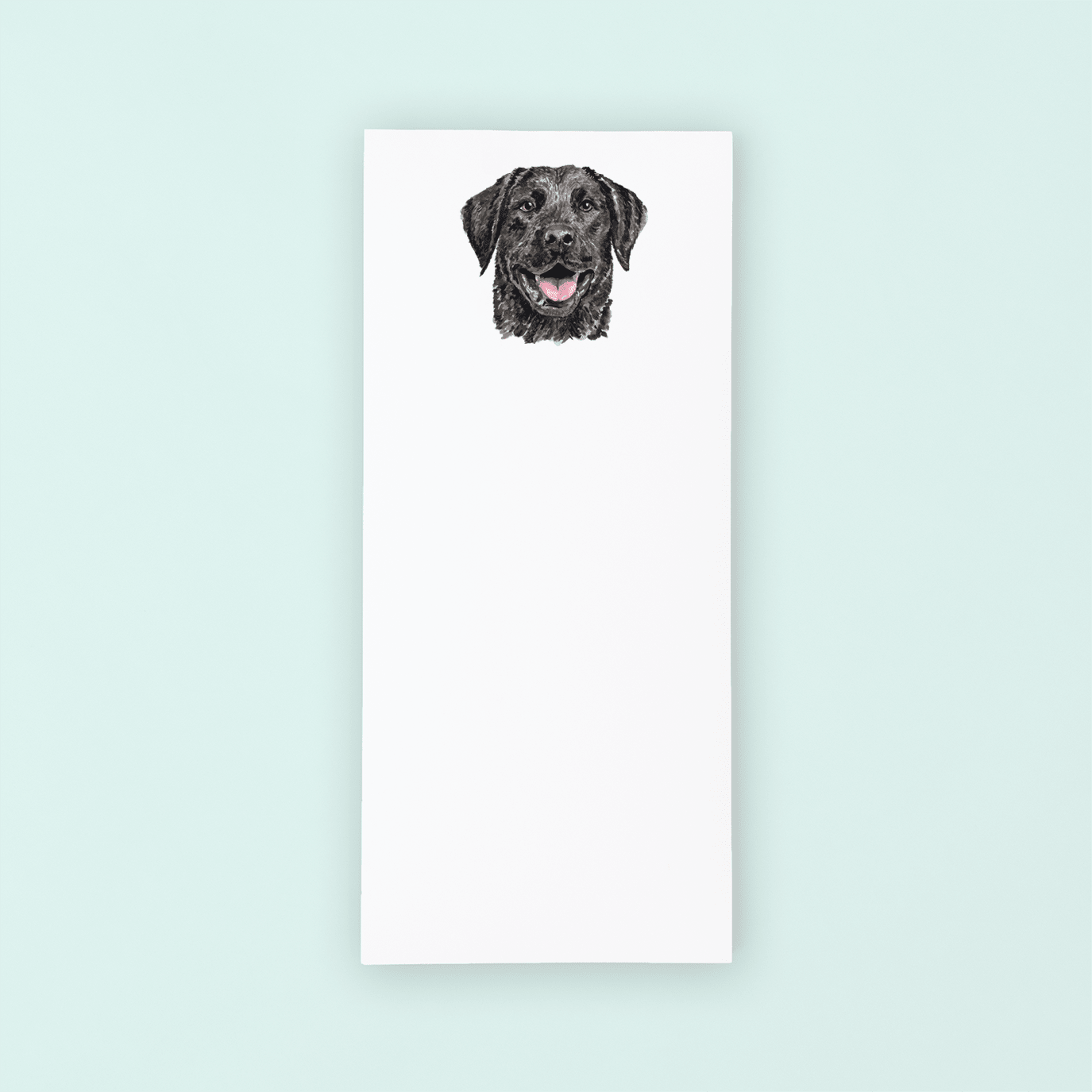 Black Lab Portrait Listpad - Shop LINNY CO