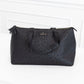 Black Leopard Overnighter - Shop LINNY CO