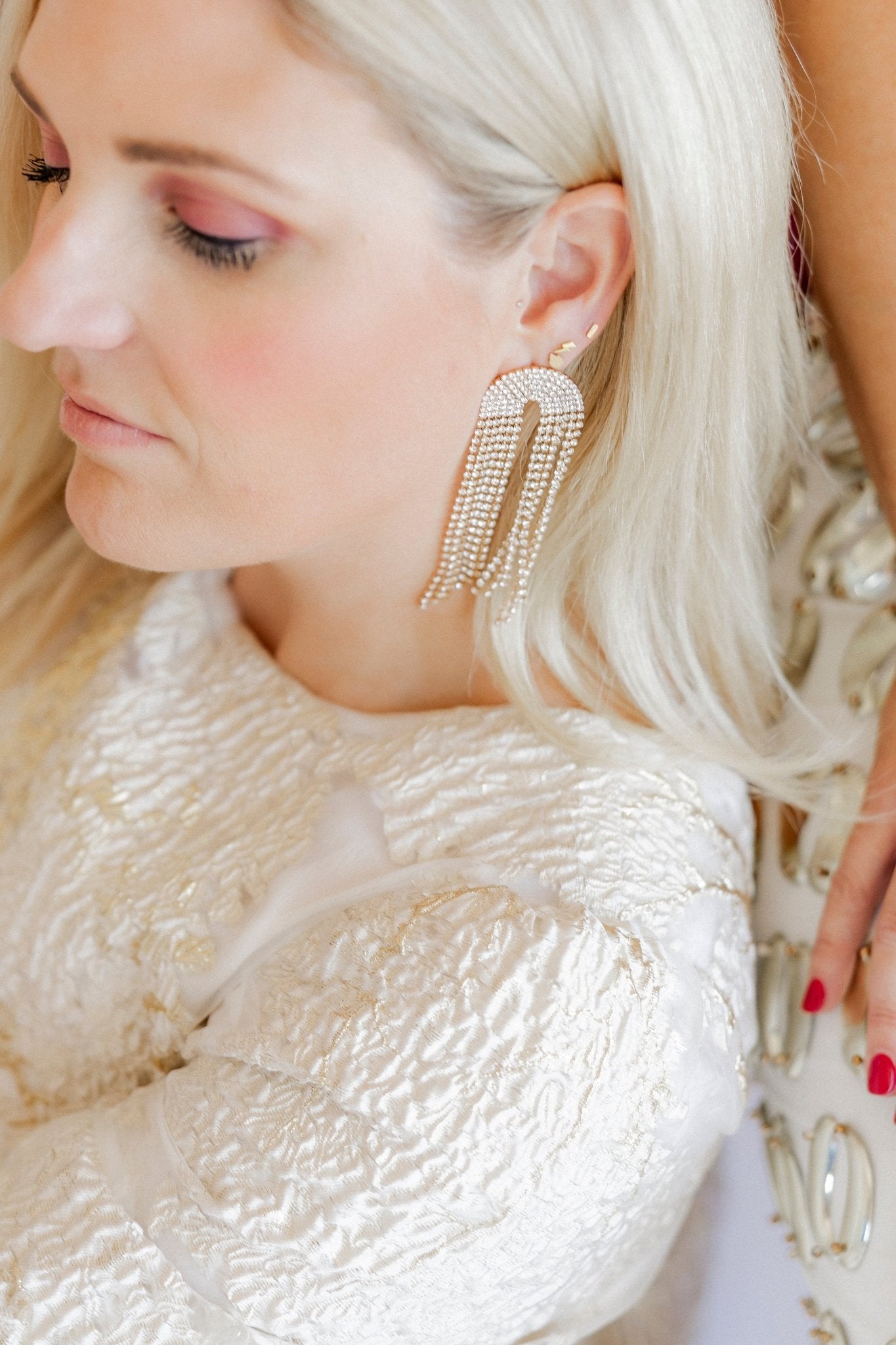 Blair Statement Earrings - Gold - Shop LINNY CO