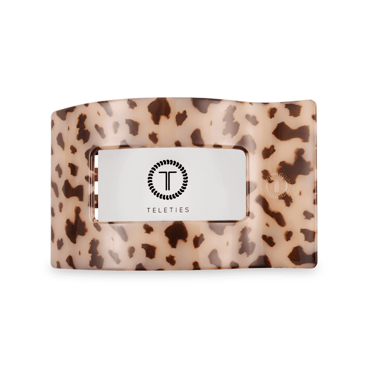 Blonde Tortoise Medium Flat Rectangle Hair Clip - Shop LINNY CO