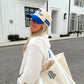 Booked and Busy - Royal Blue Vintage Trucker Hat - PREORDER - Shop LINNY CO