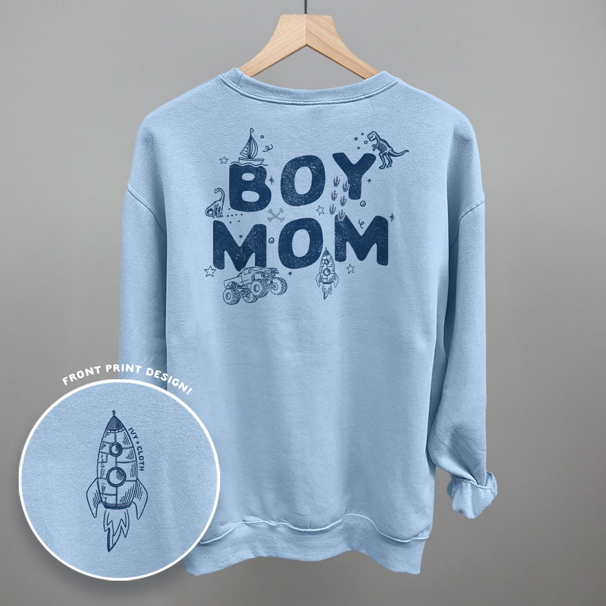 Boy Mom Doodles (Back Print) - Shop LINNY CO