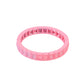Bracelet - Candy Gem Block Baby Pink - Shop LINNY CO
