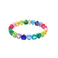 Bracelet - Candy Gem Heart Rainbow - Shop LINNY CO