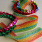 Bracelet - Candy Gem Heart Red - Shop LINNY CO