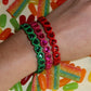 Bracelet - Candy Gem Heart Red - Shop LINNY CO
