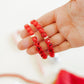 Bracelet - Candy Gem Heart Red - Shop LINNY CO