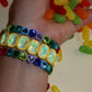 Bracelet - Candy Gem Oval Yellow - Shop LINNY CO