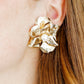 Bridget Flower Statement Earrings - Shop LINNY CO