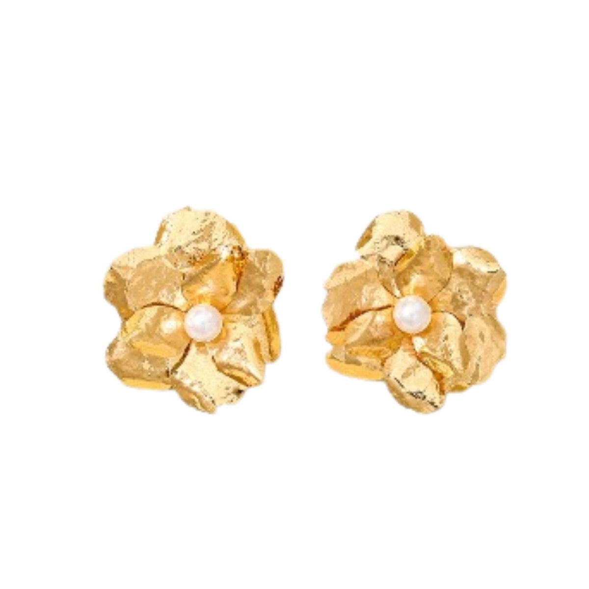 Bridget Flower Statement Earrings - Shop LINNY CO
