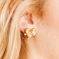 Bristol Heart Pearl Earrings - Shop LINNY CO