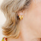 Bristol Heart Pearl Earrings - Shop LINNY CO