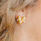 Bristol Heart Pearl Earrings - Shop LINNY CO