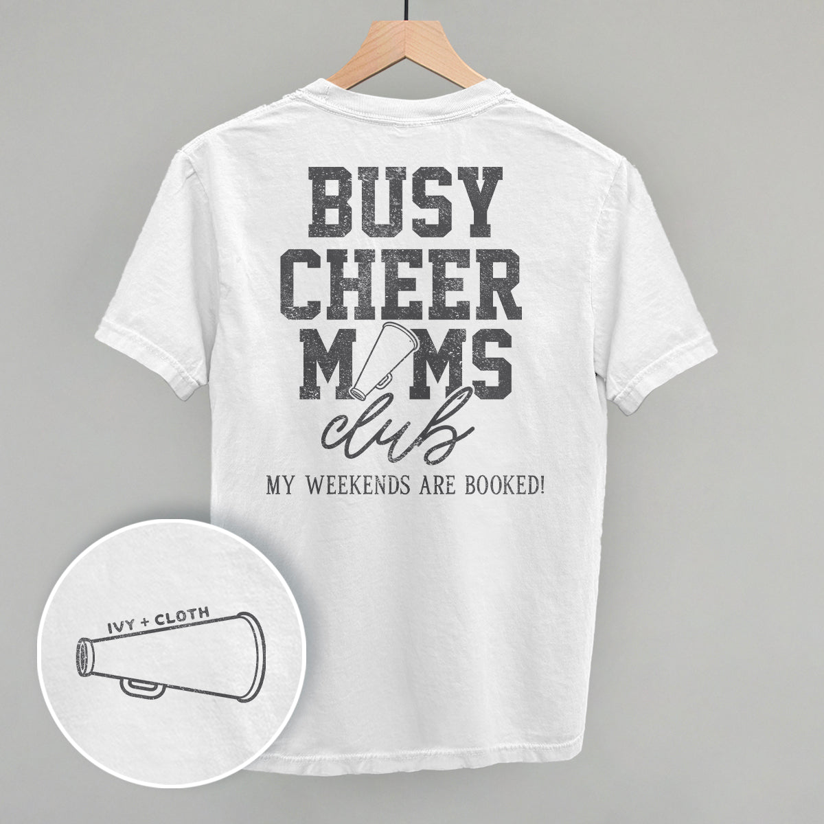 Busy Cheer Moms Club (Back Print) - Shop LINNY CO