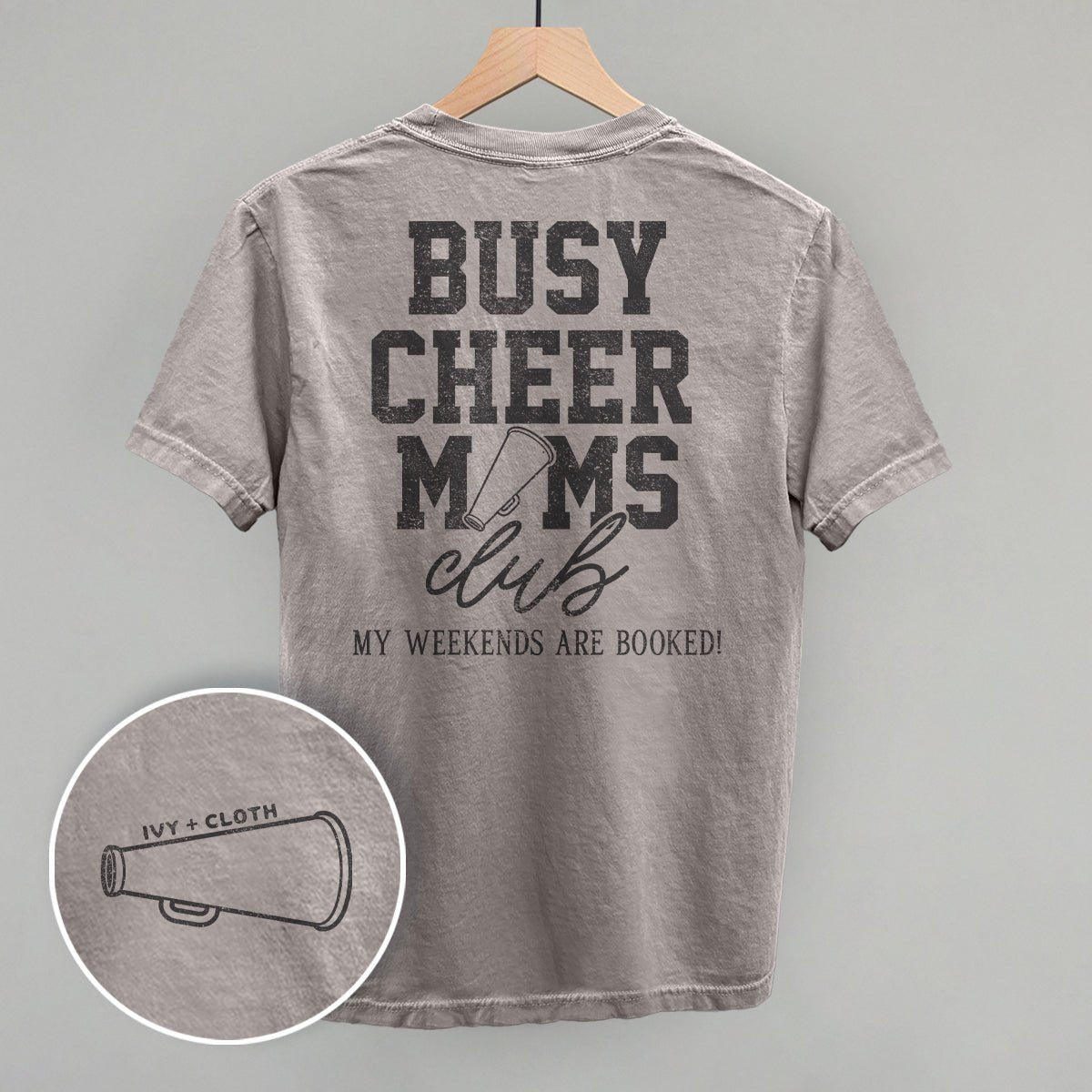 Busy Cheer Moms Club (Back Print) - Shop LINNY CO
