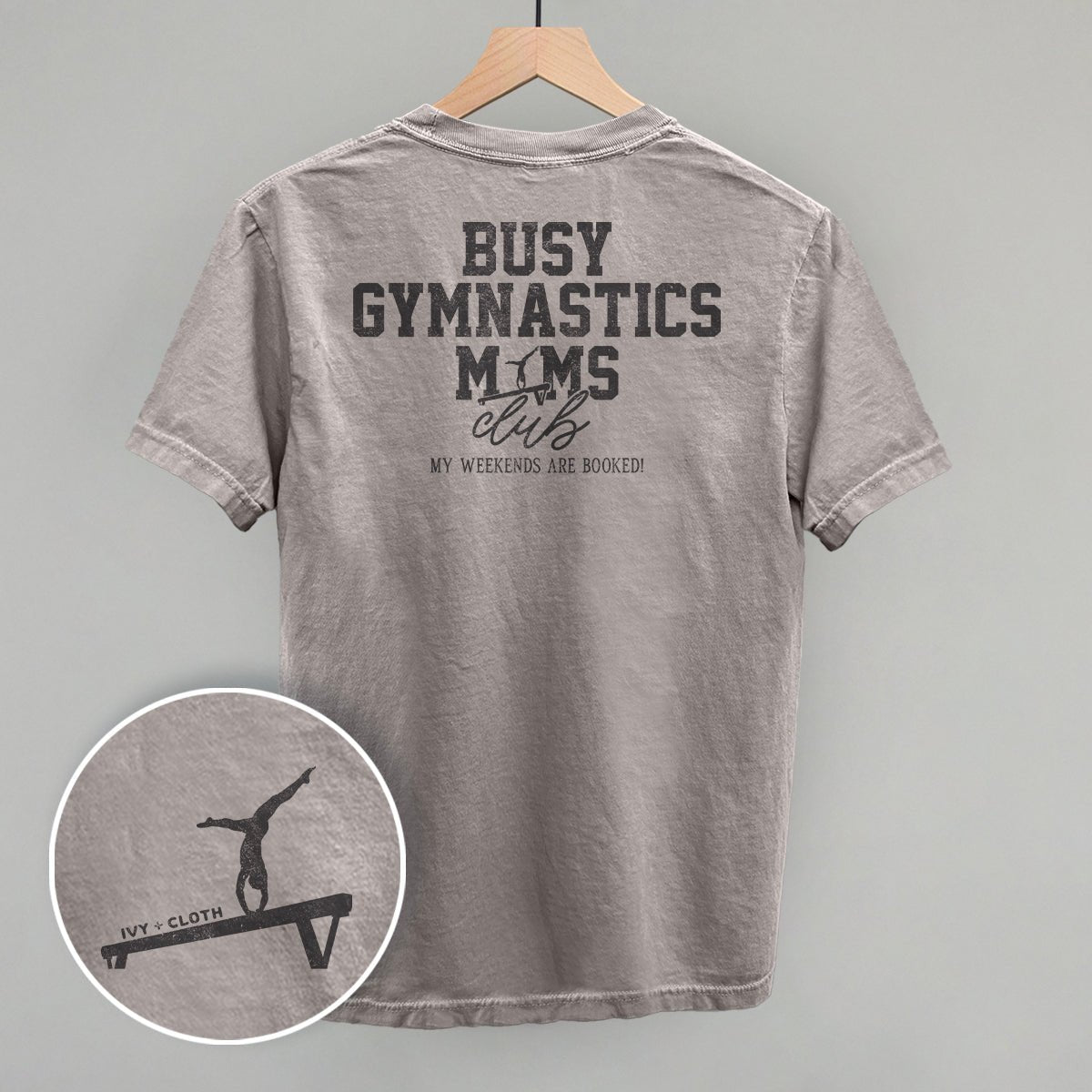 Busy Gymnastics Moms Club (Back Print) - Shop LINNY CO