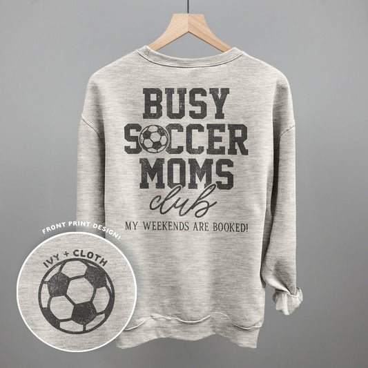 Busy Soccer Moms Club (Back Print) - Shop LINNY CO