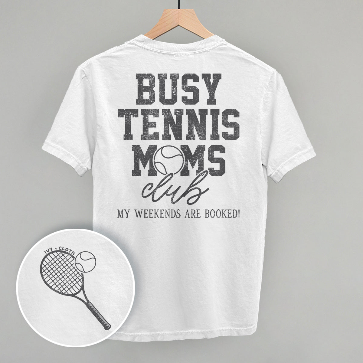 Busy Tennis Moms Club (Back Print) - Shop LINNY CO