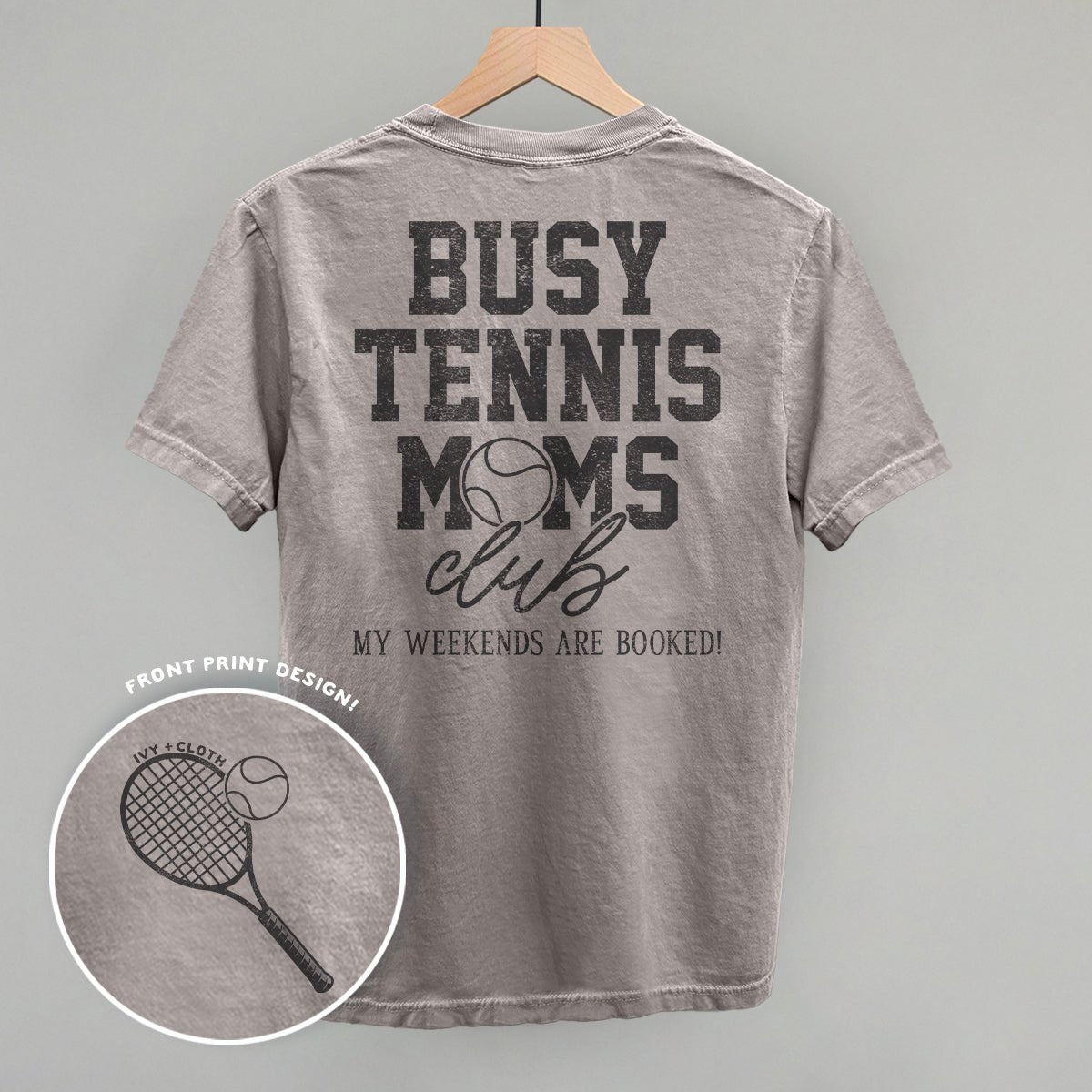 Busy Tennis Moms Club (Back Print) - Shop LINNY CO