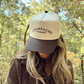 Champagne Problems - Black Vintage Trucker Hat - Shop LINNY CO