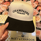 Champagne Problems - Black Vintage Trucker Hat - Shop LINNY CO