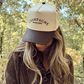 Champagne Problems - Black Vintage Trucker Hat - Shop LINNY CO