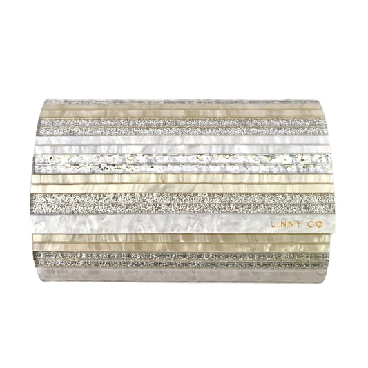 Charlene - Gold & Silver Stripe - Shop LINNY CO