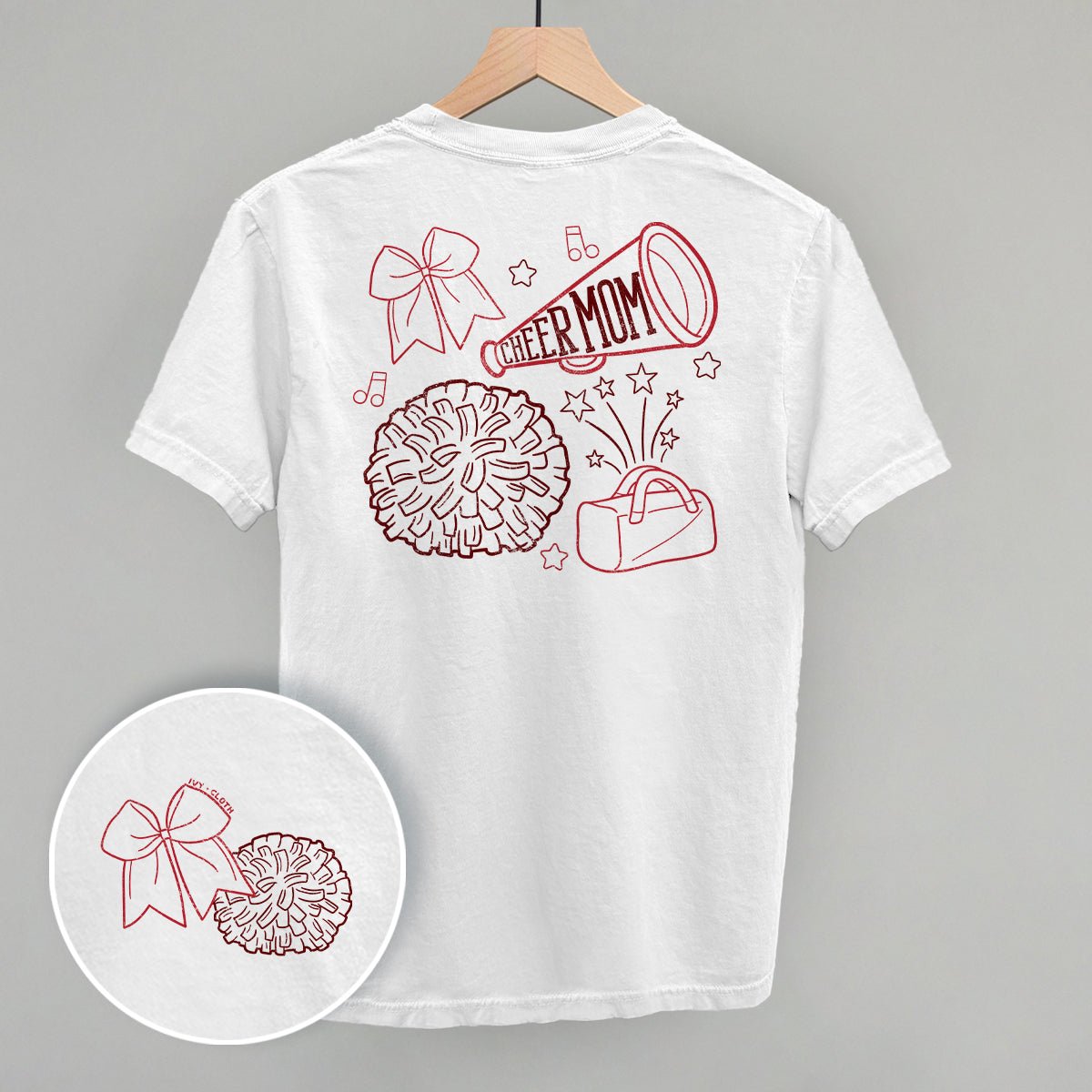 Cheer Mom Doodle (Back Print) - Shop LINNY CO