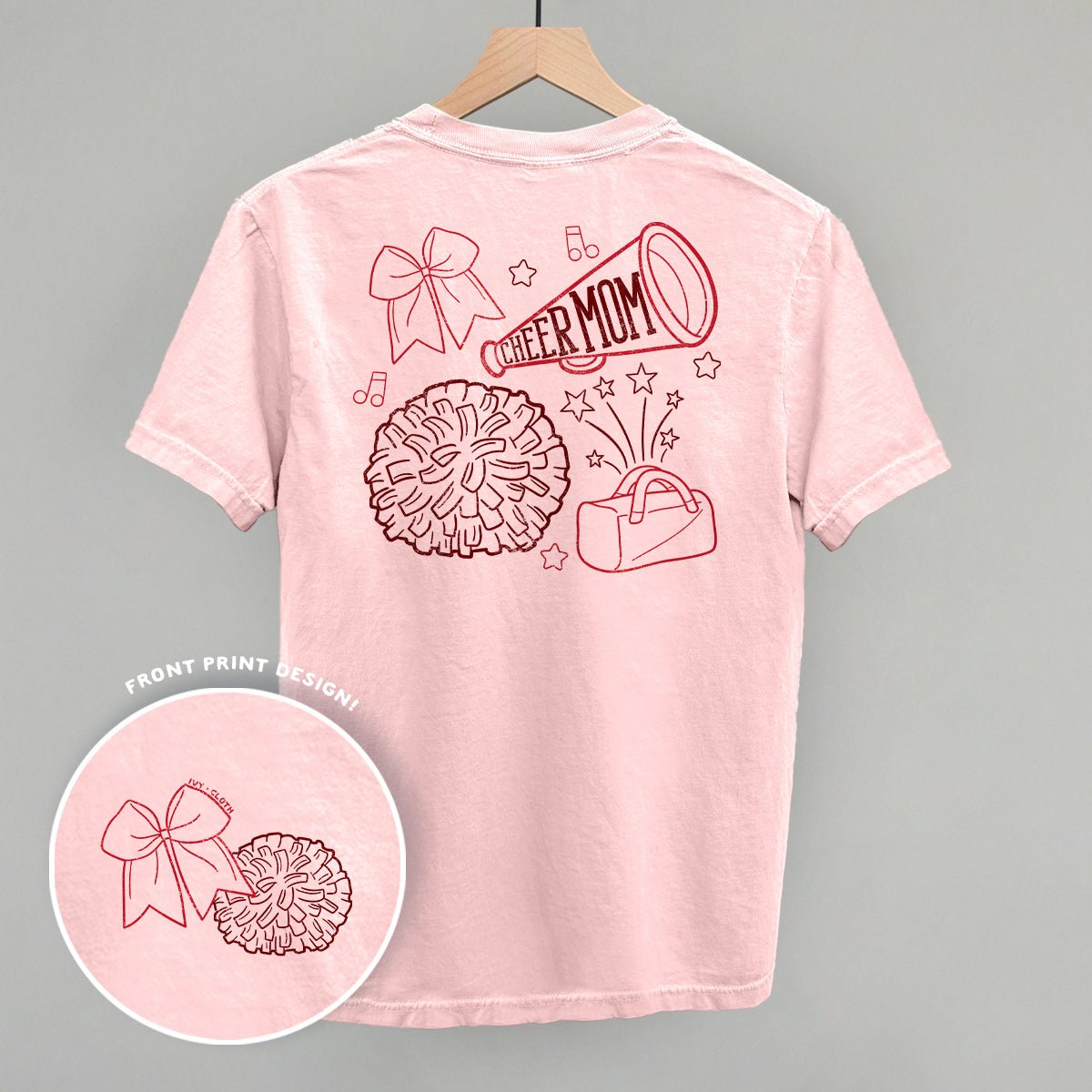 Cheer Mom Doodle (Back Print) - Shop LINNY CO