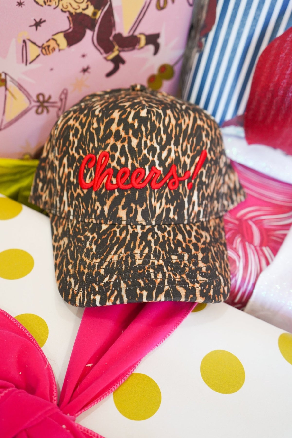 Cheers! - Luxe Leopard Trucker Hat - Shop LINNY CO