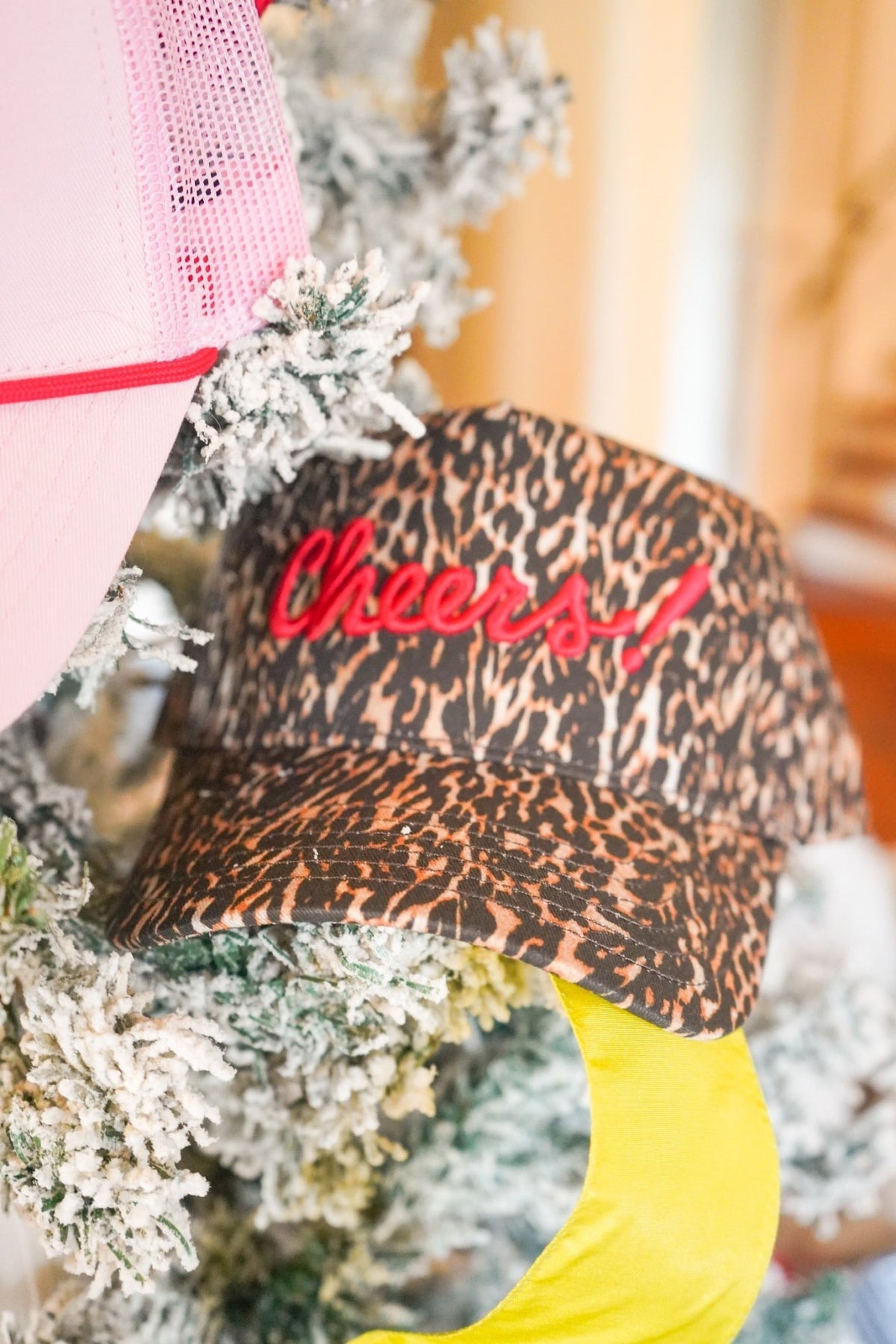 Cheers! - Luxe Leopard Trucker Hat - Shop LINNY CO