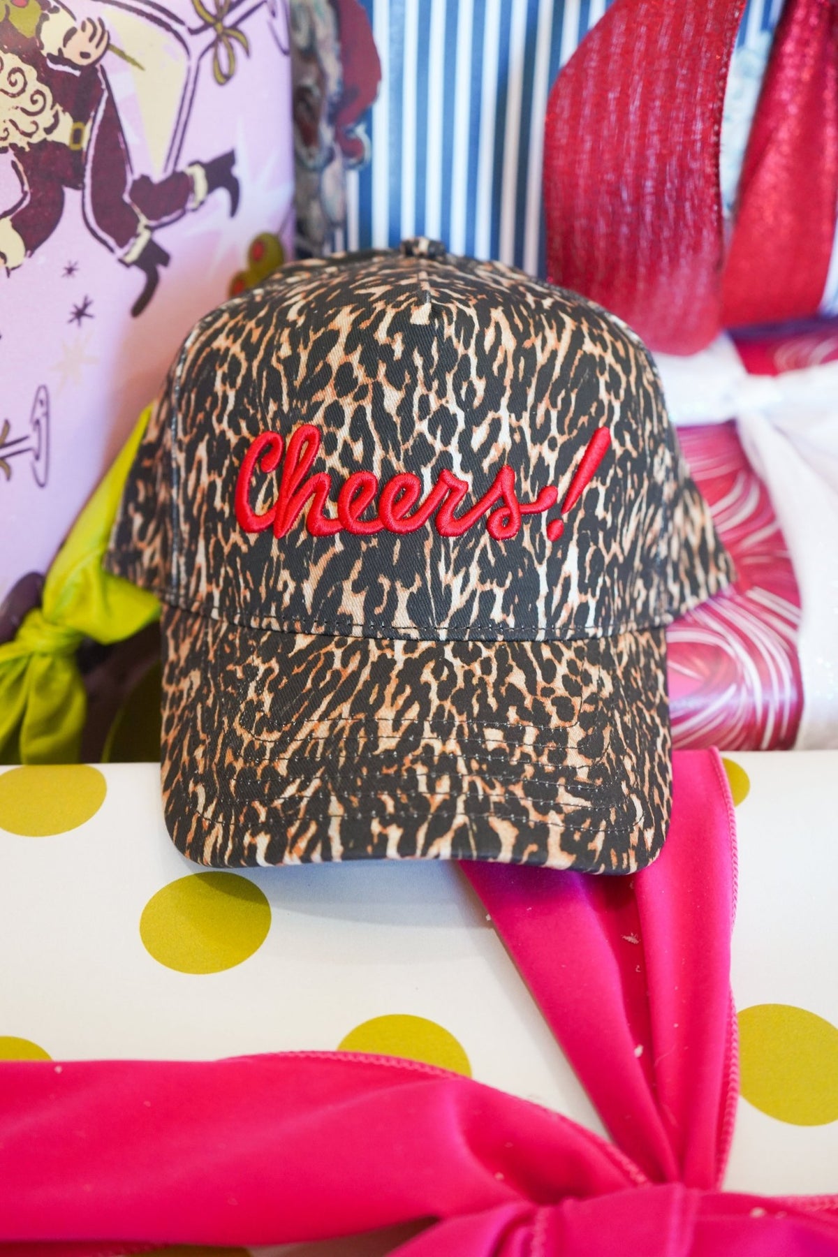 Cheers! - Luxe Leopard Trucker Hat - Shop LINNY CO