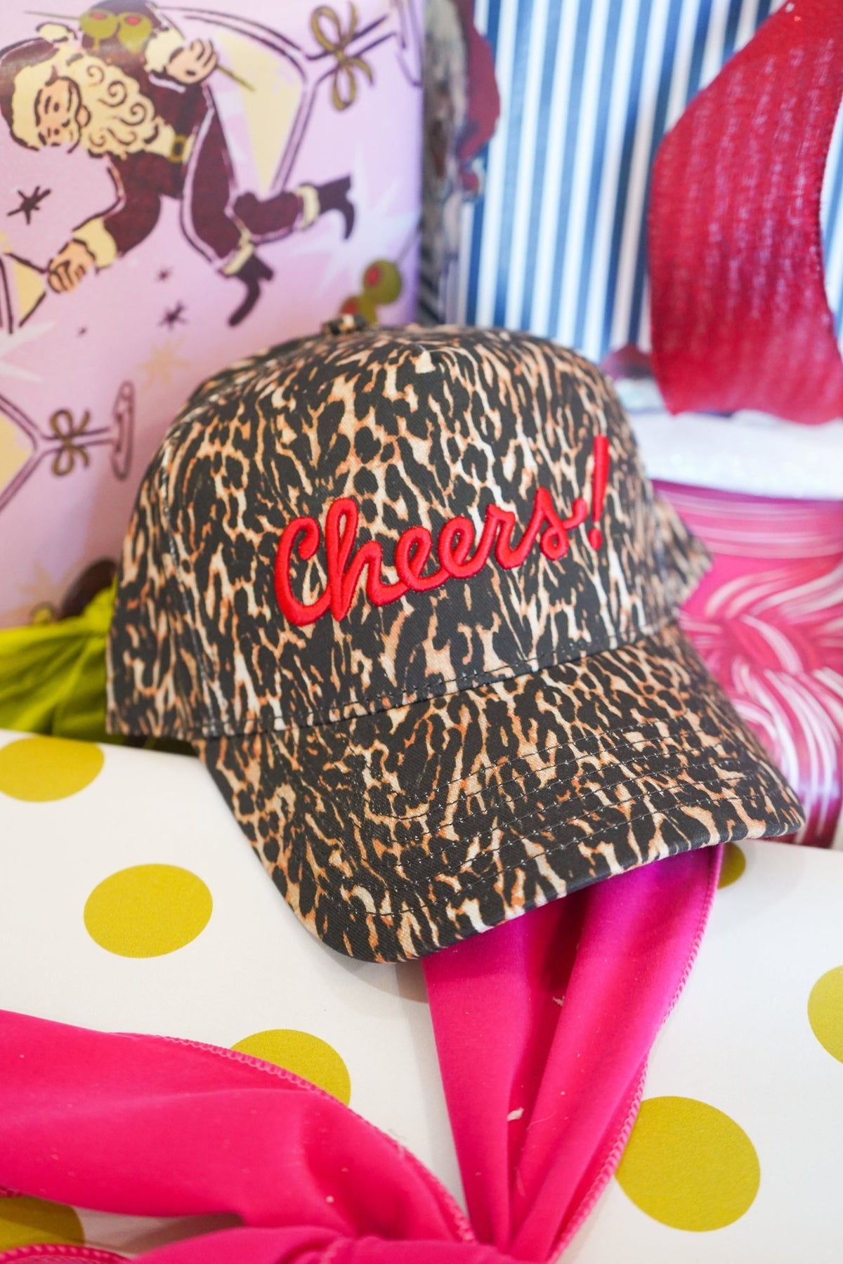Cheers! - Luxe Leopard Trucker Hat - Shop LINNY CO