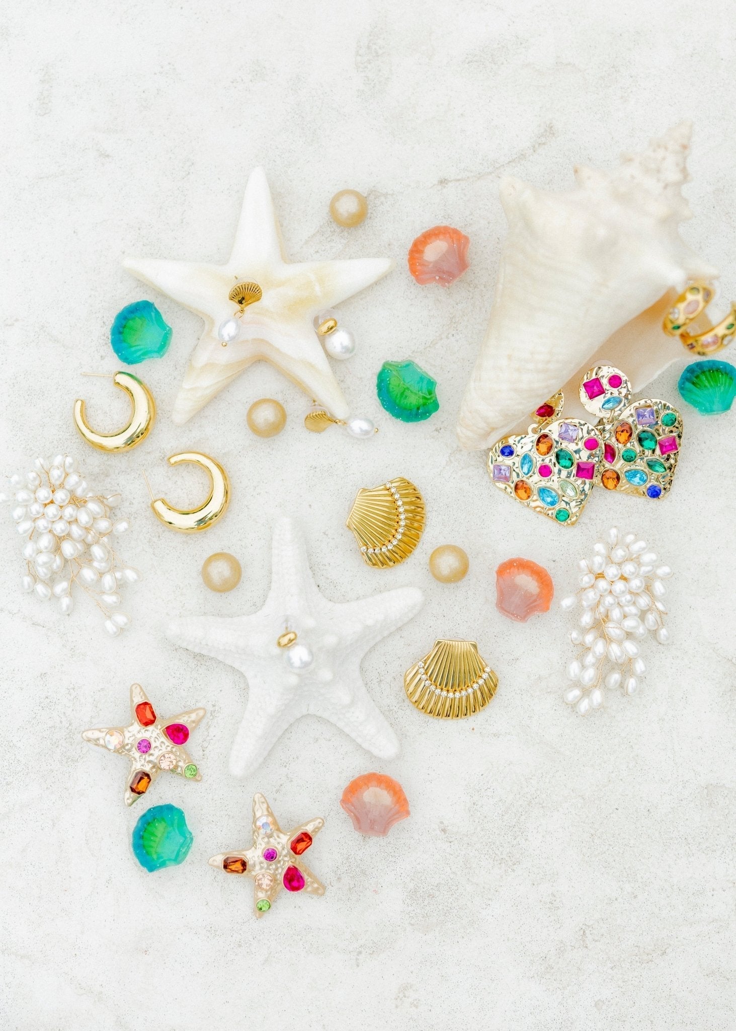 Cherie Heart Statement Earrings - Shop LINNY CO