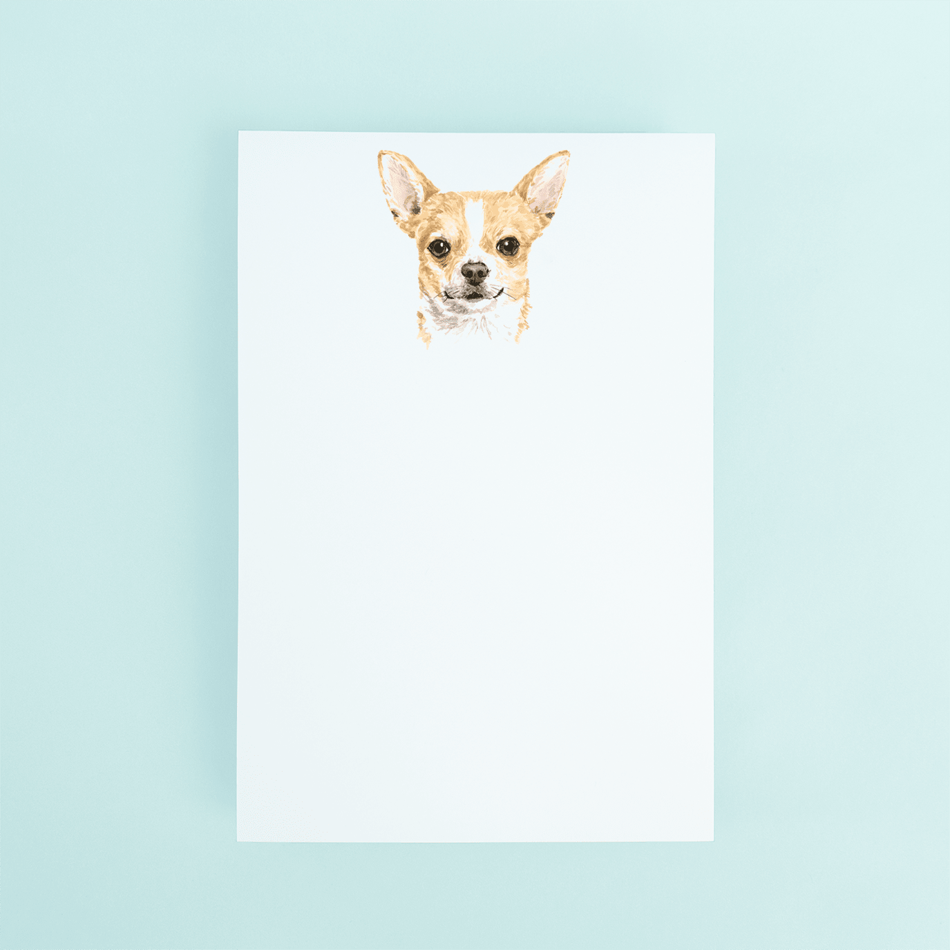 Chihuahua Portrait Notepad - Shop LINNY CO