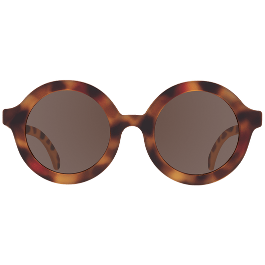 Classic Tortoise Euro Round I Amber Lenses - Shop LINNY CO