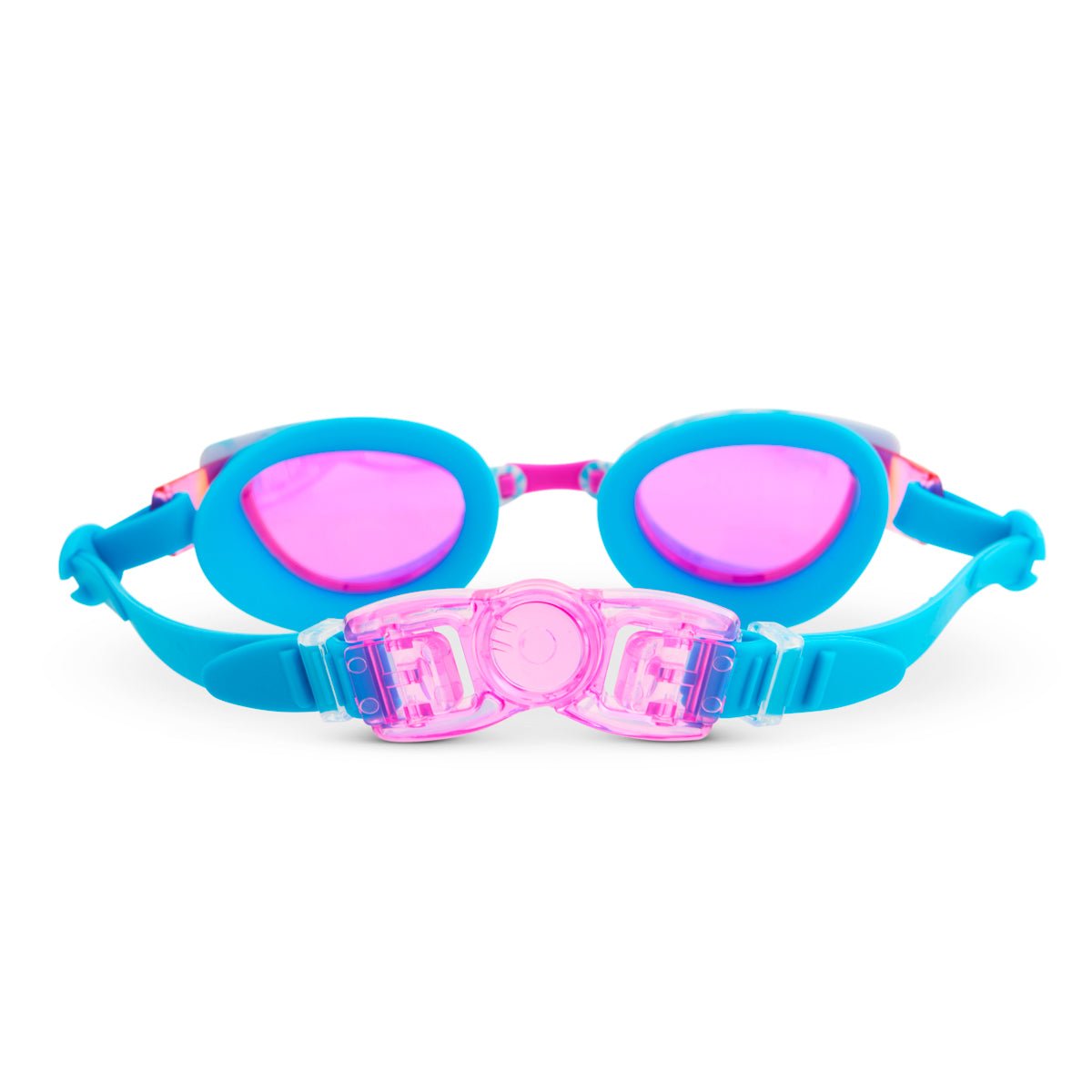 Cleo in Bella Blue Girl Kids' Swim Goggles - Shop LINNY CO