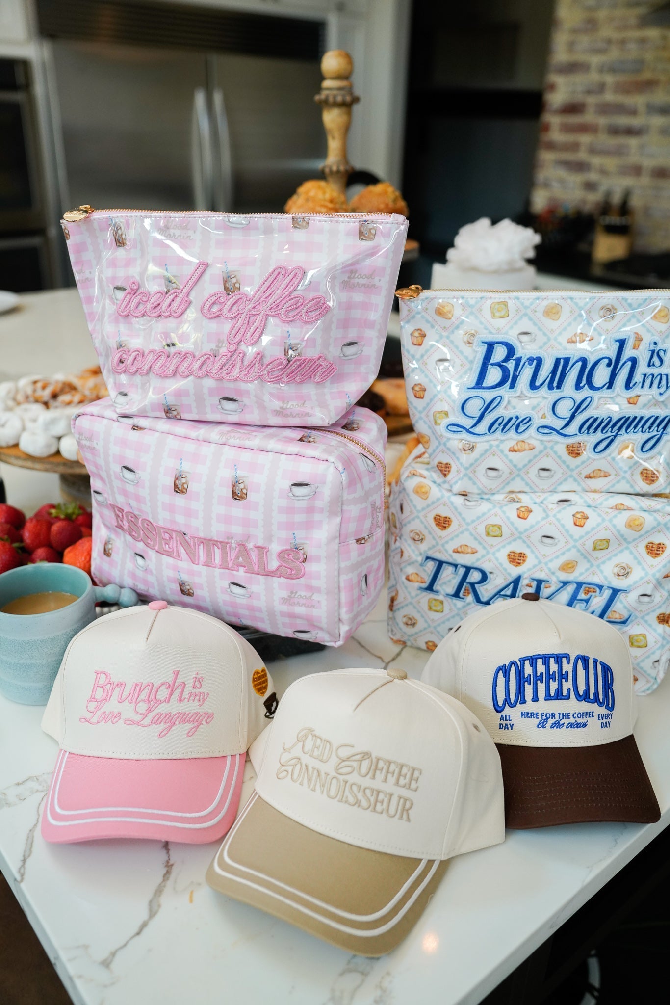Coffee Club - Brown Vintage Trucker Hat - Shop LINNY CO
