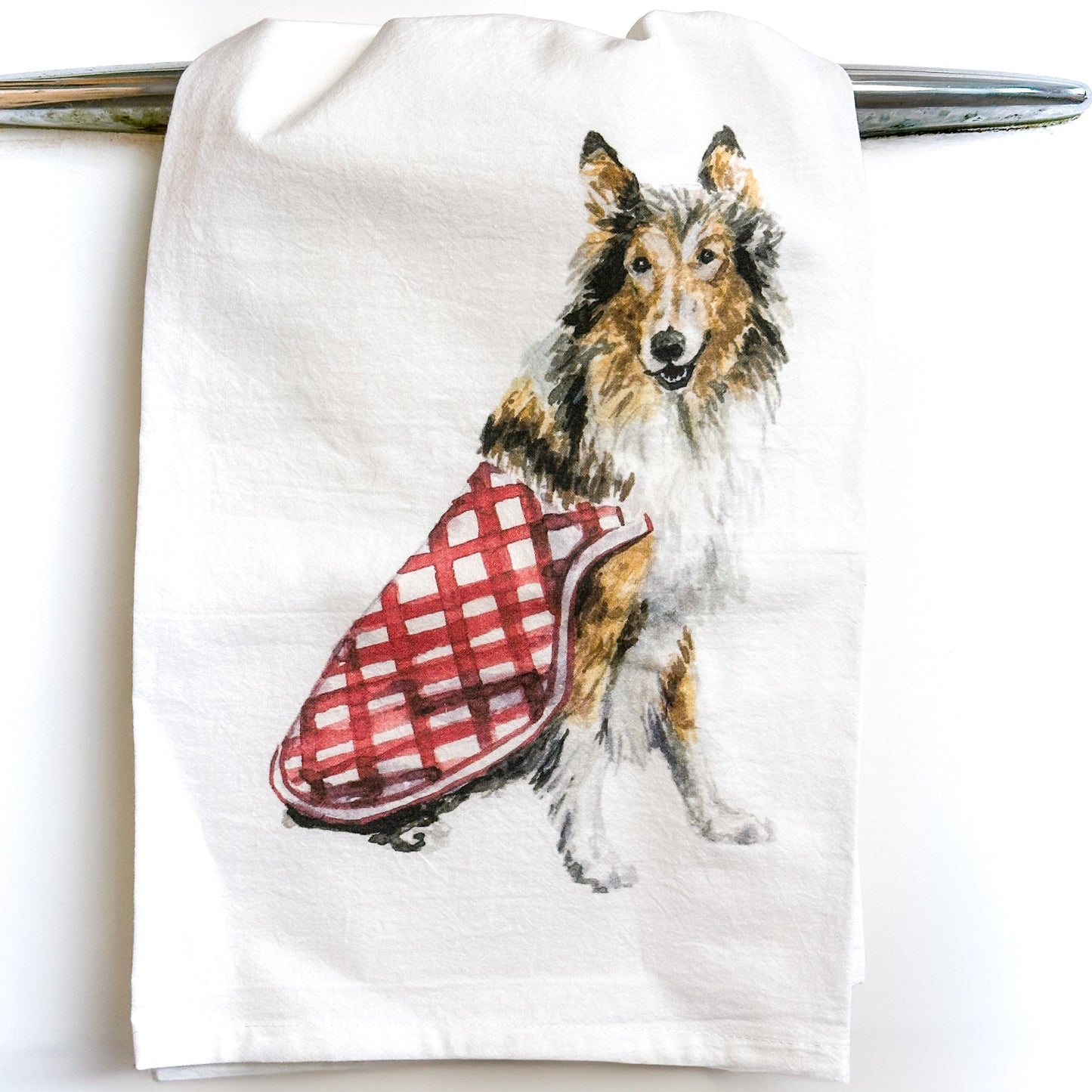 Collie Dog Kitchen Towel - Shop LINNY CO