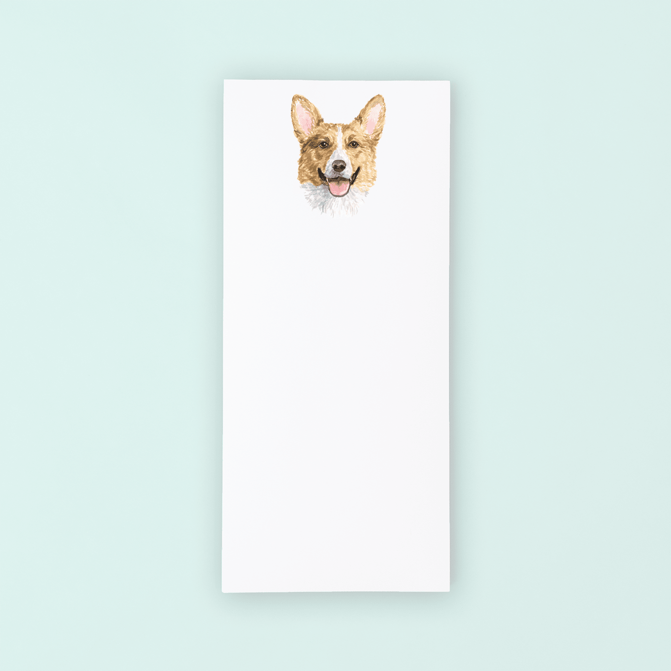 Corgi Portrait Listpad - Shop LINNY CO